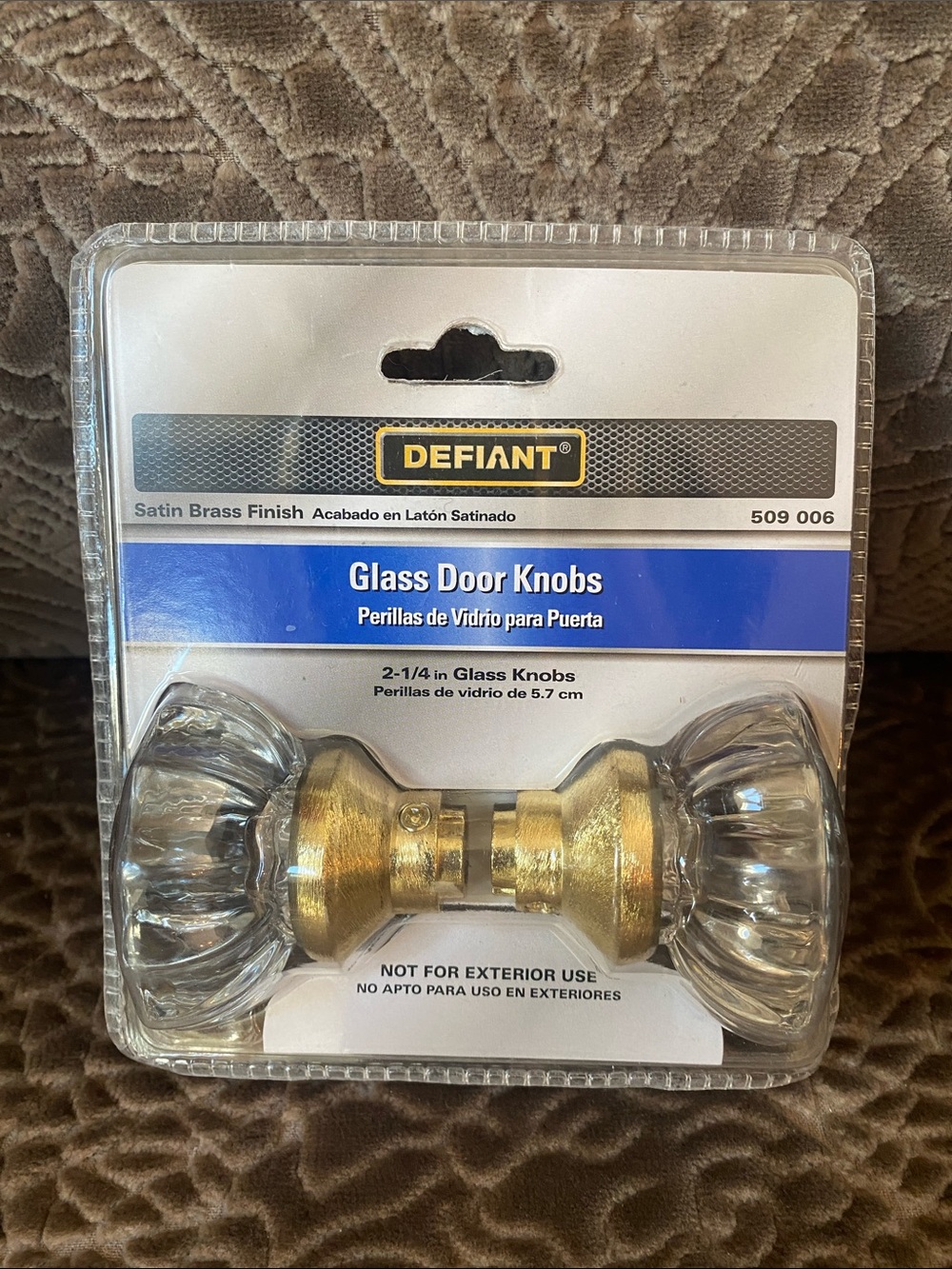 Glass Door Knob by Defiant Brand